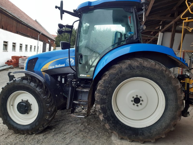Traktor des Typs New Holland T6020 Elite, Gebrauchtmaschine in Aldersbach (Bild 1)