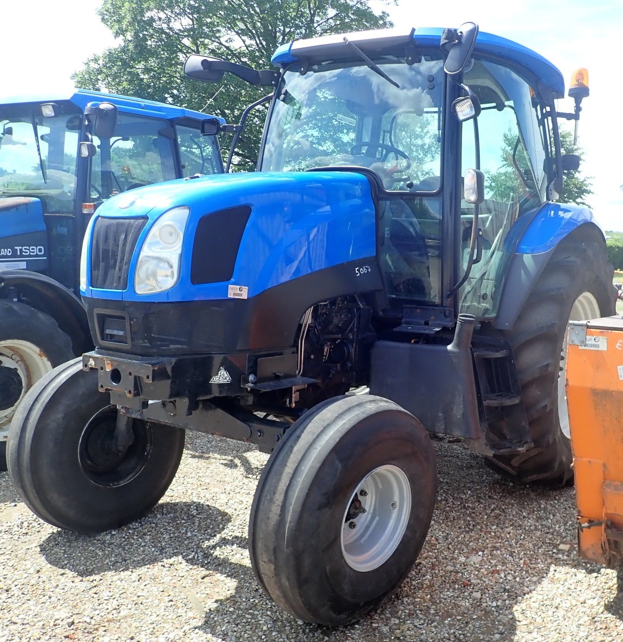 Traktor a típus New Holland T6020, Gebrauchtmaschine ekkor: Viborg (Kép 2)