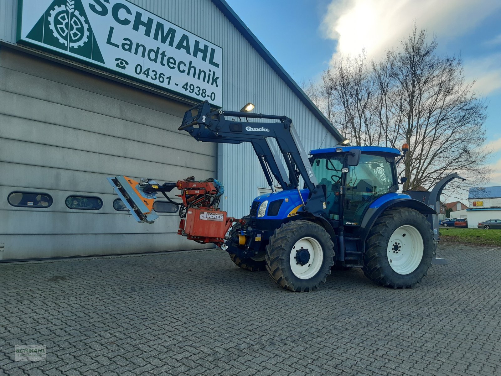 Traktor typu New Holland T6020, Gebrauchtmaschine v Oldenburg in Holstein (Obrázek 18)