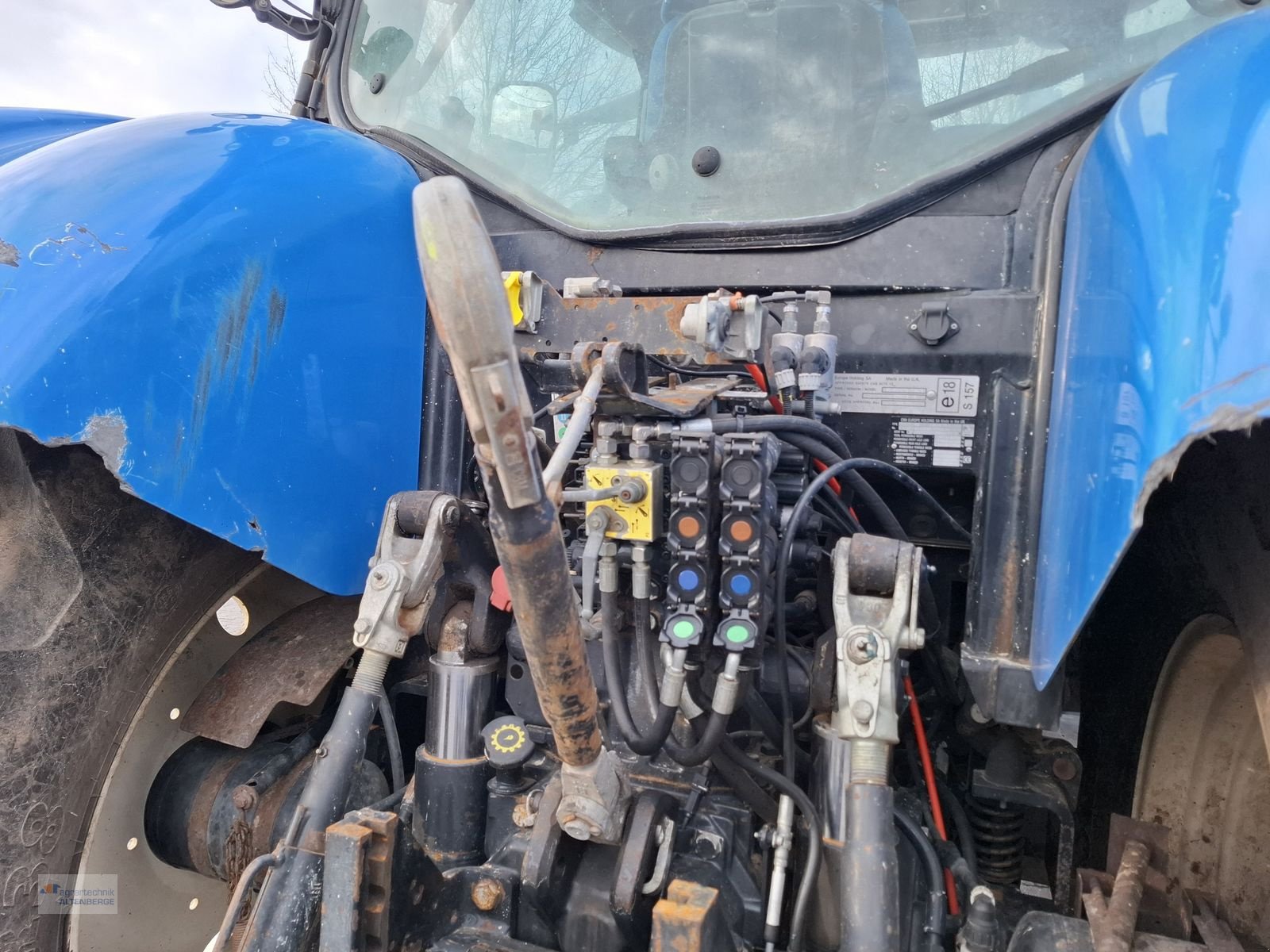 Traktor of the type New Holland T6070 Elite, Gebrauchtmaschine in Altenberge (Picture 8)