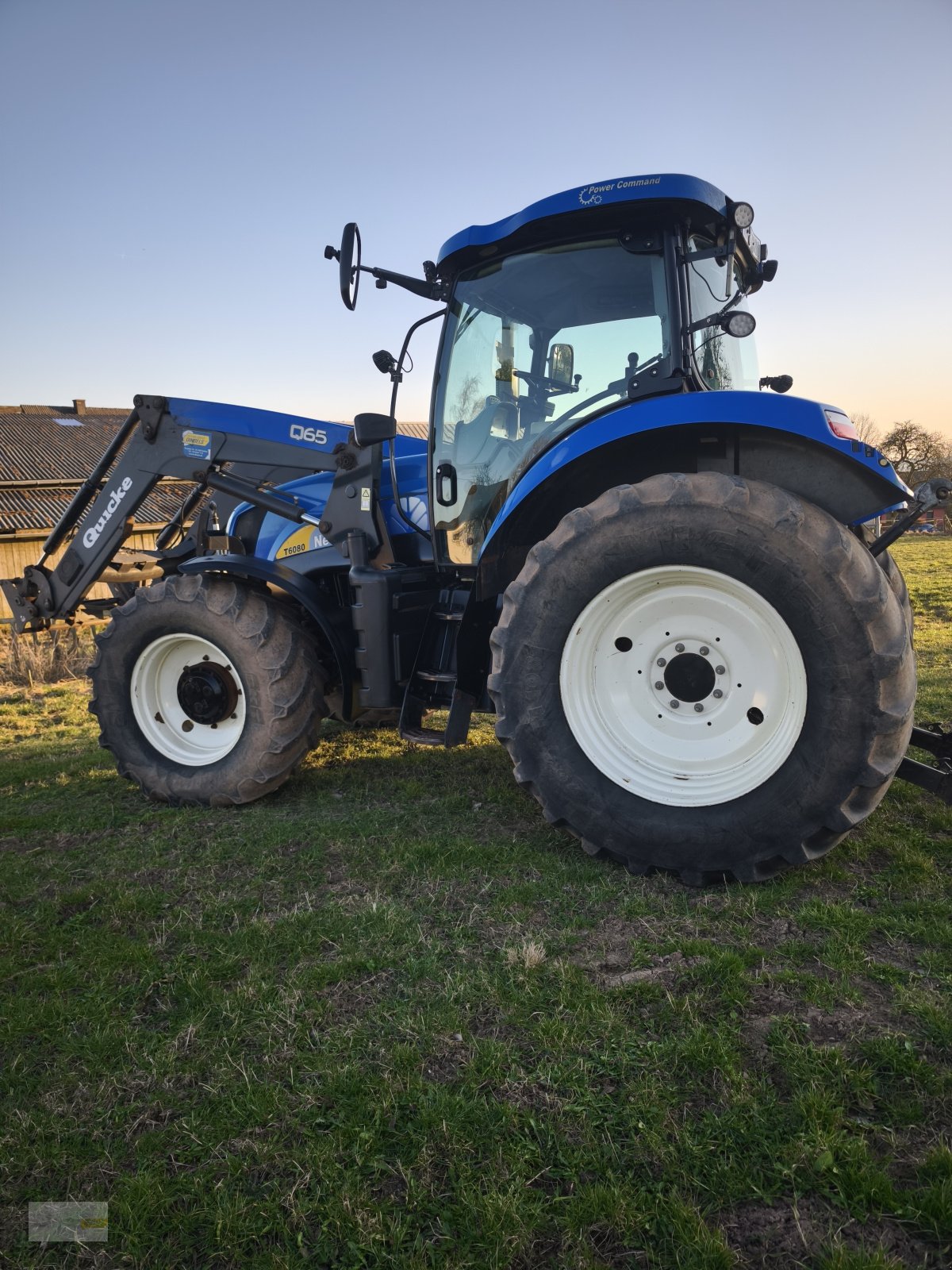 Traktor of the type New Holland T6080 PC, Gebrauchtmaschine in Jucken (Picture 2)