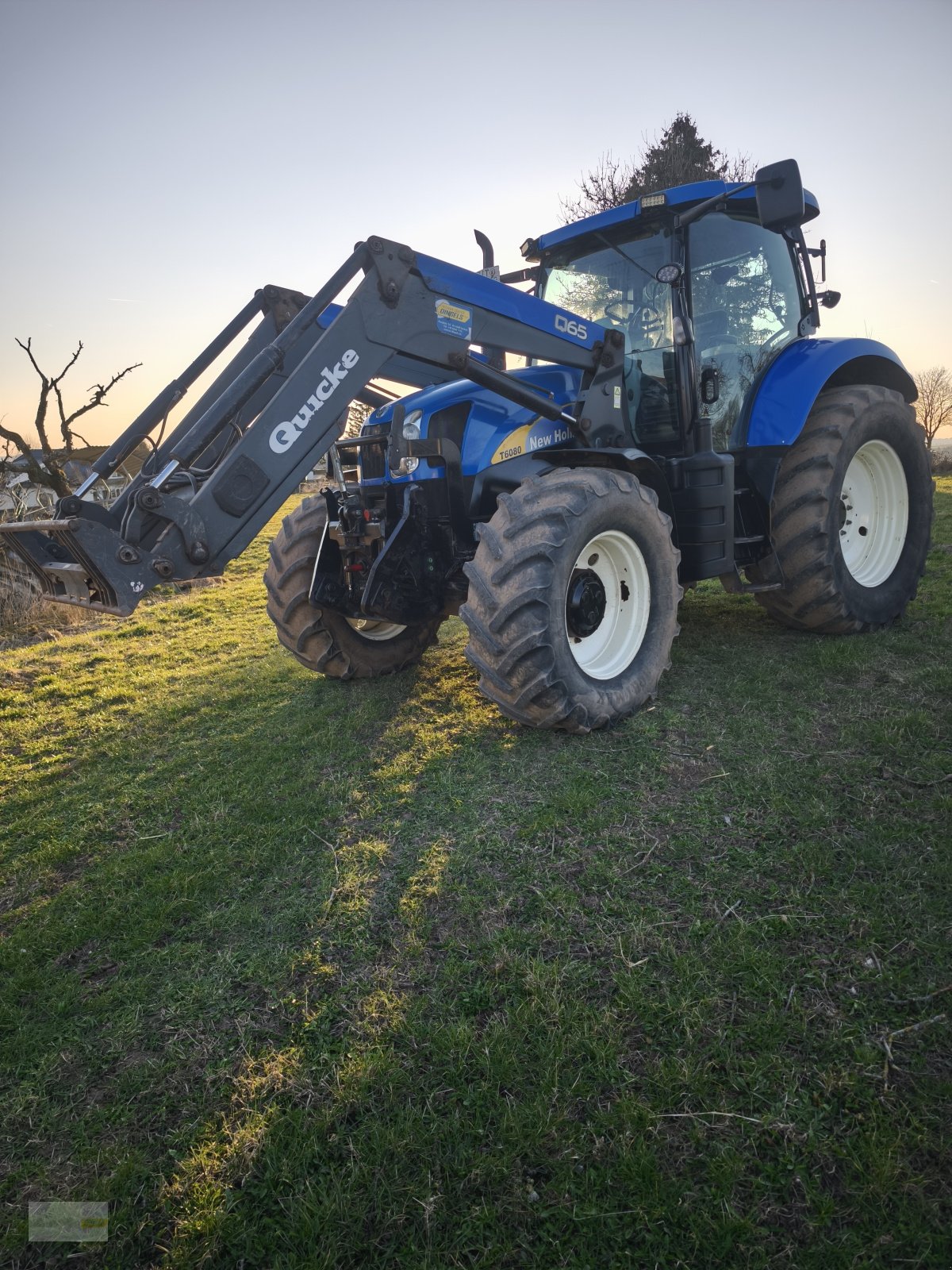 Traktor of the type New Holland T6080 PC, Gebrauchtmaschine in Jucken (Picture 3)