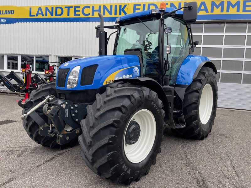 Traktor типа New Holland T6080 Range & Power Command, Gebrauchtmaschine в Burgkirchen (Фотография 1)