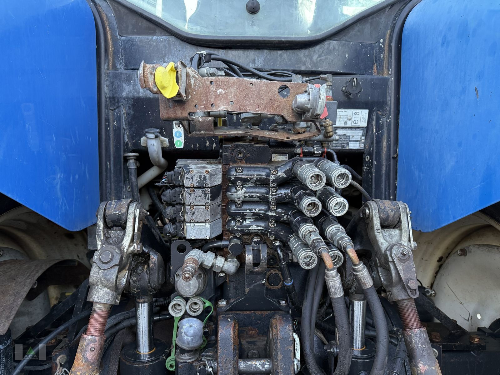 Traktor Türe ait New Holland T6080 Range & Power Command, Gebrauchtmaschine içinde Markt Hartmannsdorf (resim 7)