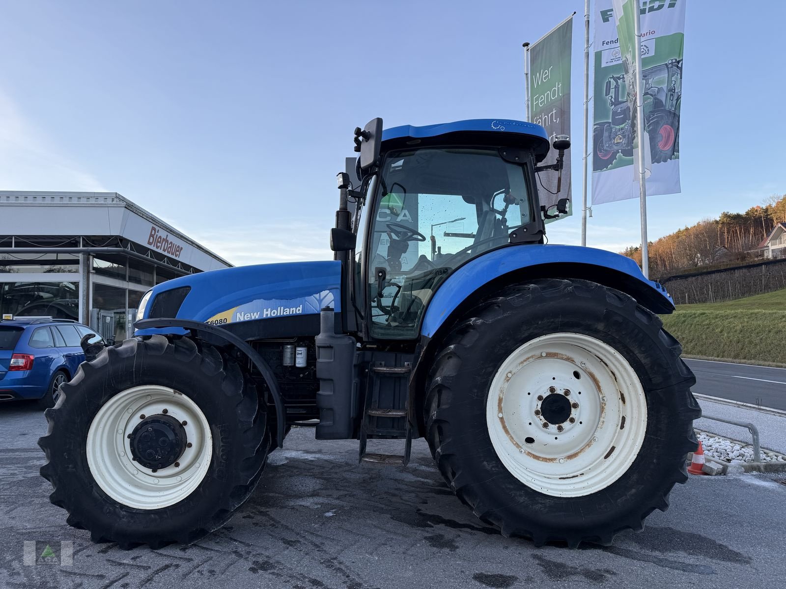 Traktor типа New Holland T6080 Range & Power Command, Gebrauchtmaschine в Markt Hartmannsdorf (Фотография 15)