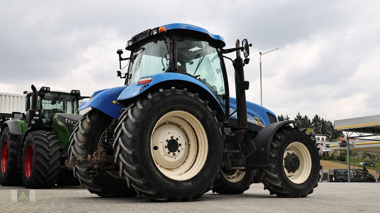 Traktor of the type New Holland T6080 Range & Power Command, Gebrauchtmaschine in Markt Hartmannsdorf (Picture 5)