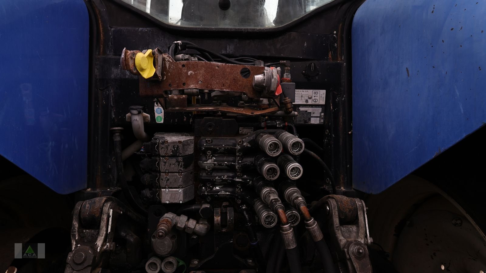 Traktor of the type New Holland T6080 Range & Power Command, Gebrauchtmaschine in Markt Hartmannsdorf (Picture 7)