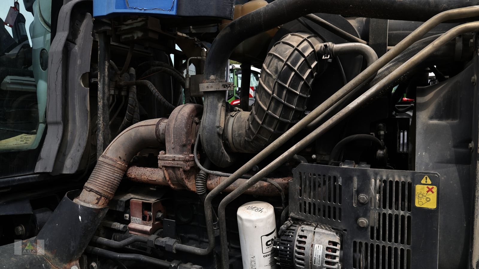 Traktor of the type New Holland T6080 Range & Power Command, Gebrauchtmaschine in Markt Hartmannsdorf (Picture 12)