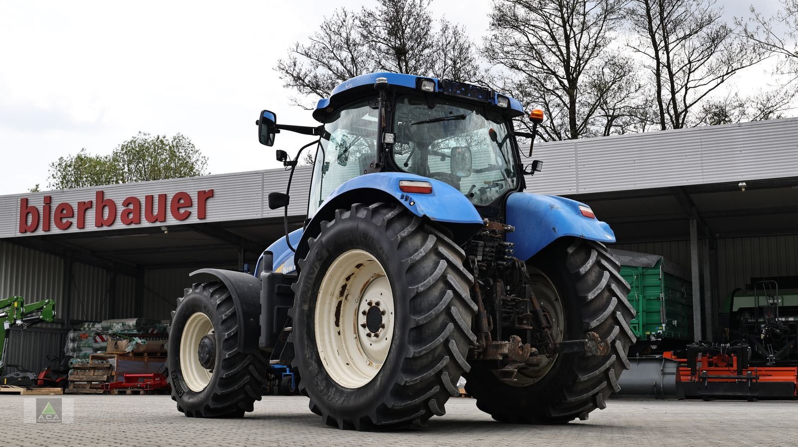 Traktor Türe ait New Holland T6080 Range & Power Command, Gebrauchtmaschine içinde Markt Hartmannsdorf (resim 4)