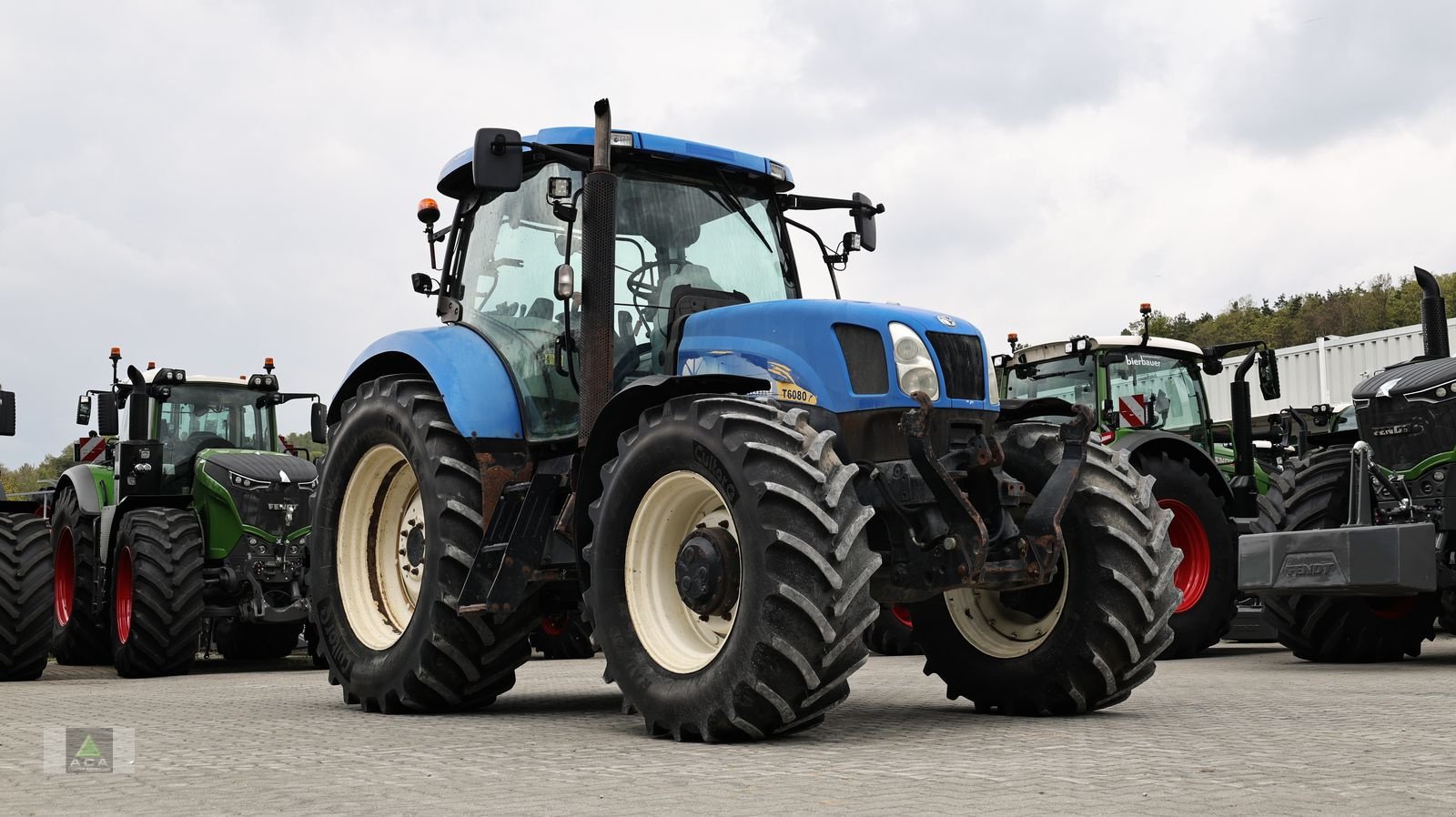Traktor Türe ait New Holland T6080 Range & Power Command, Gebrauchtmaschine içinde Markt Hartmannsdorf (resim 20)