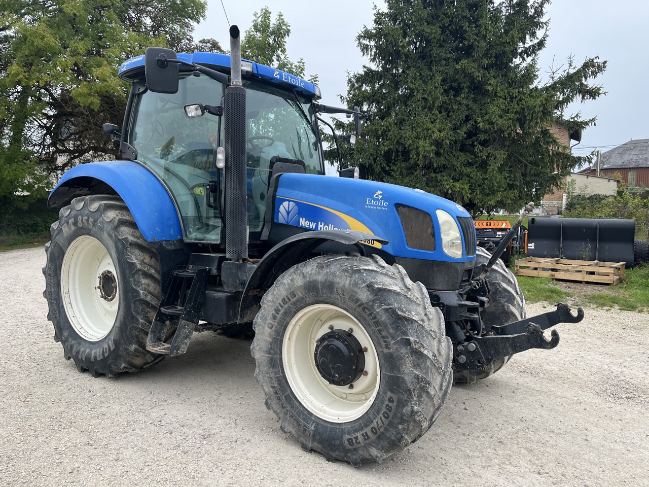 Traktor del tipo New Holland T6080, Gebrauchtmaschine In VERT TOULON (Immagine 2)
