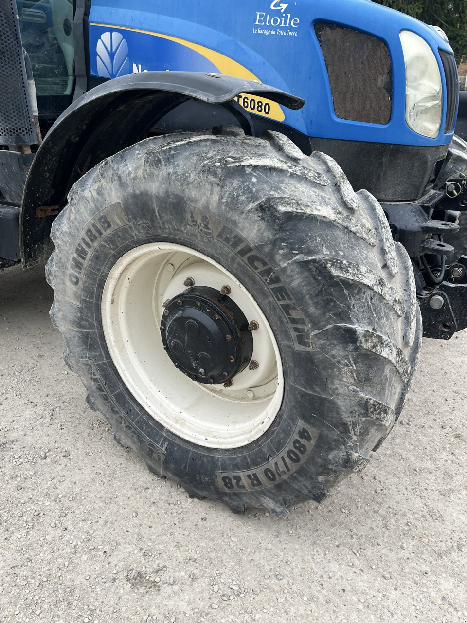 Traktor del tipo New Holland T6080, Gebrauchtmaschine In VERT TOULON (Immagine 4)