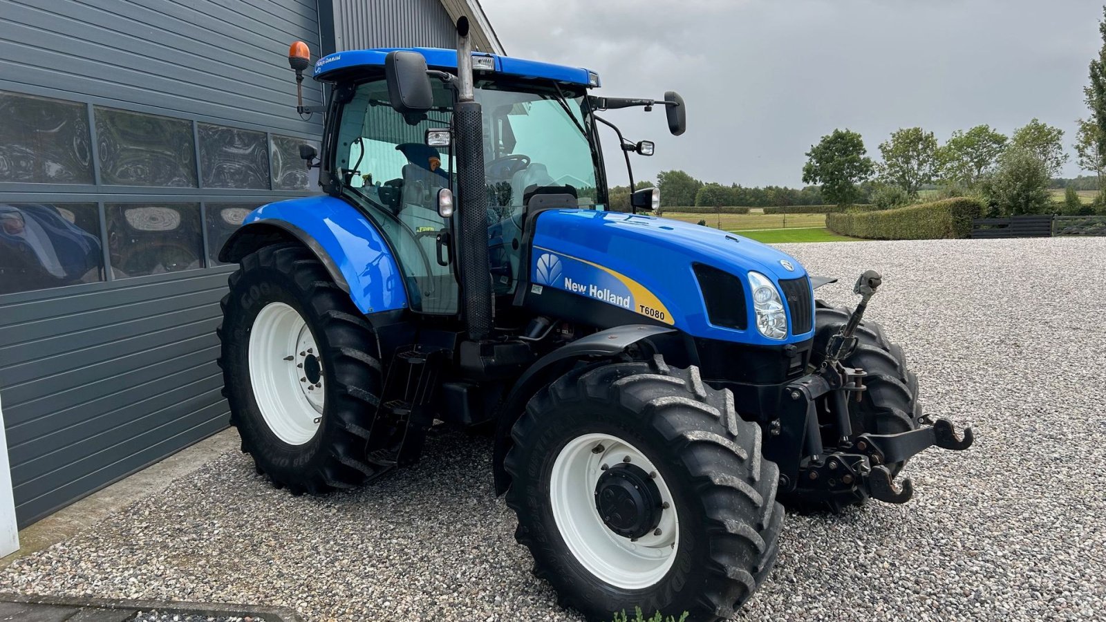 Traktor типа New Holland T6080, Gebrauchtmaschine в Thorsø (Фотография 9)