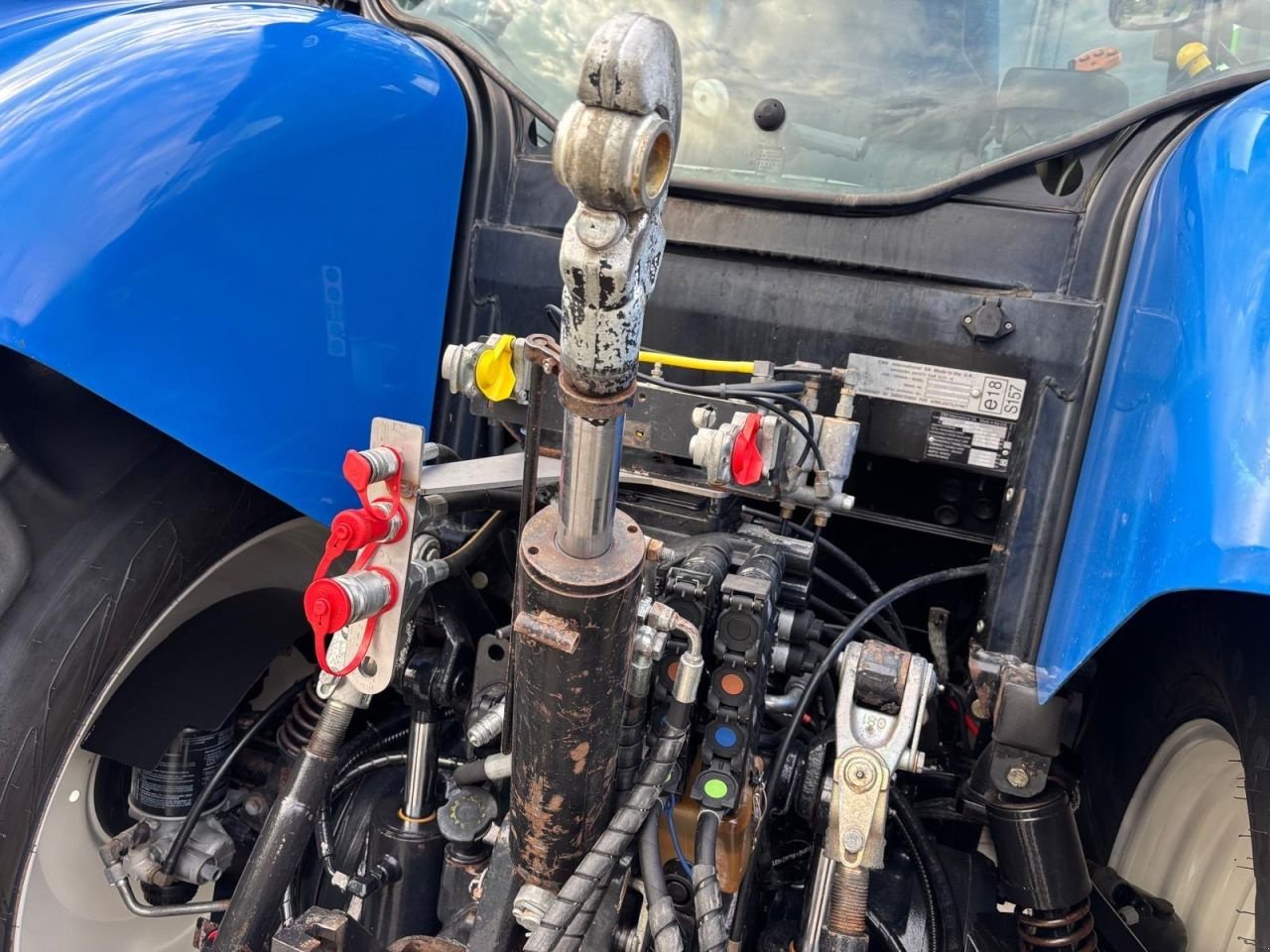 Traktor του τύπου New Holland T6080, Gebrauchtmaschine σε Daarle (Φωτογραφία 8)