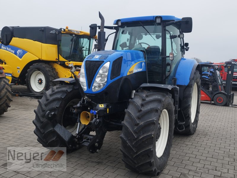 Traktor a típus New Holland T6090 PowerCommand, Gebrauchtmaschine ekkor: Bad Waldsee Mennisweiler (Kép 1)
