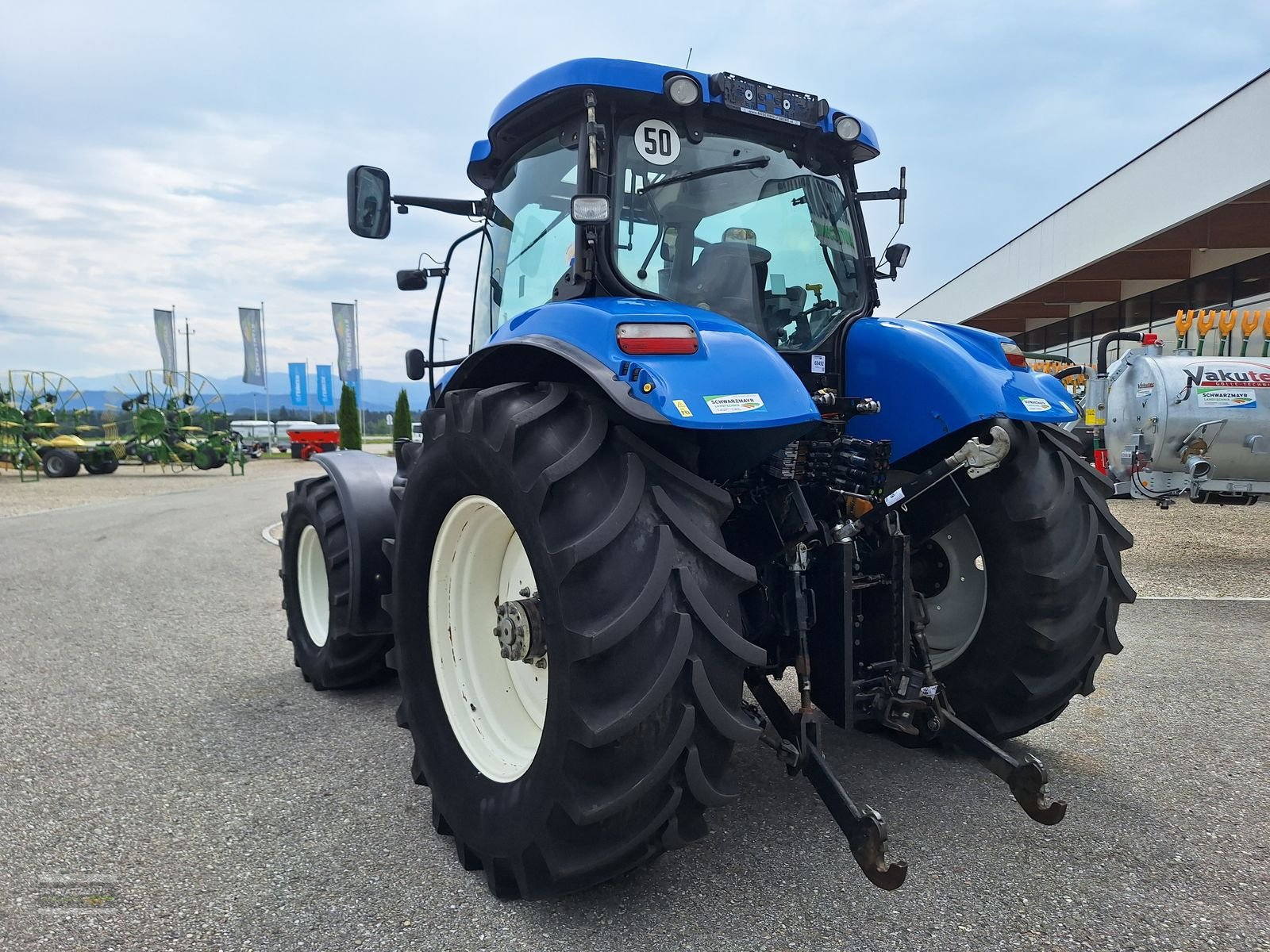 Traktor Türe ait New Holland T6090 Range & Power Command, Gebrauchtmaschine içinde Gampern (resim 9)