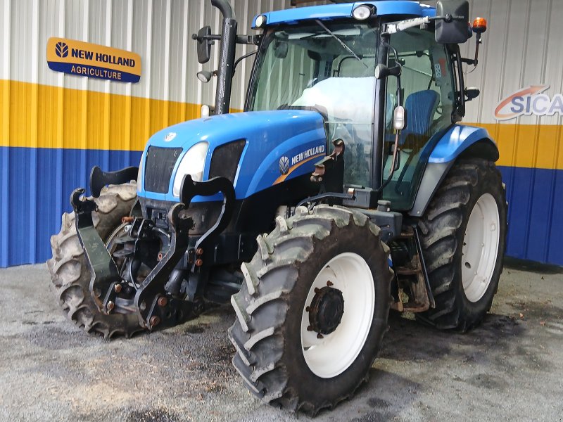 Traktor del tipo New Holland T6.120 EL. COMM., Gebrauchtmaschine In HERLIN LE SEC