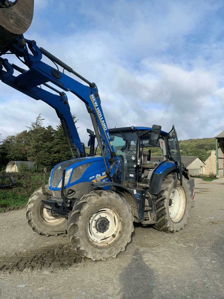 Traktor a típus New Holland T6.125 ELECTROCOMMAND T4B, Gebrauchtmaschine ekkor: CONDE SUR VIRE (Kép 2)