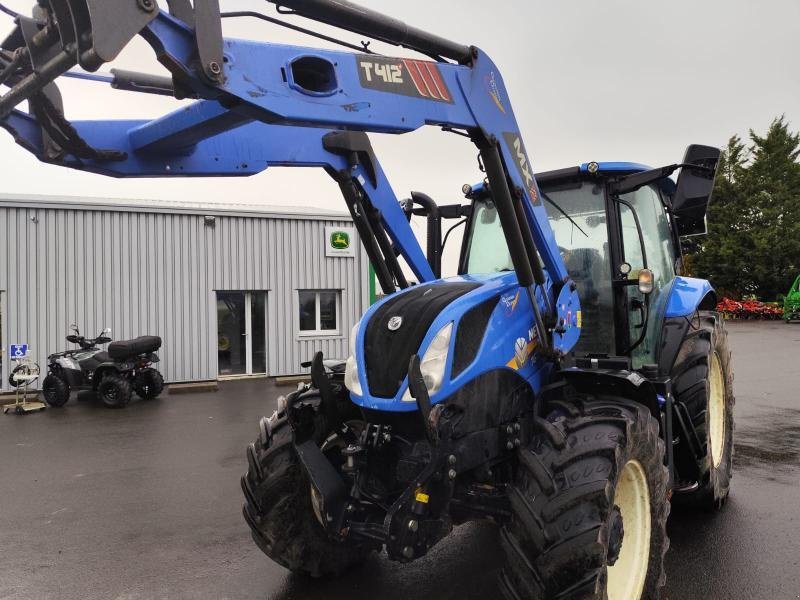 Traktor Türe ait New Holland T6.125 S, Gebrauchtmaschine içinde SAINT GENEST D'AMBIERE (resim 1)