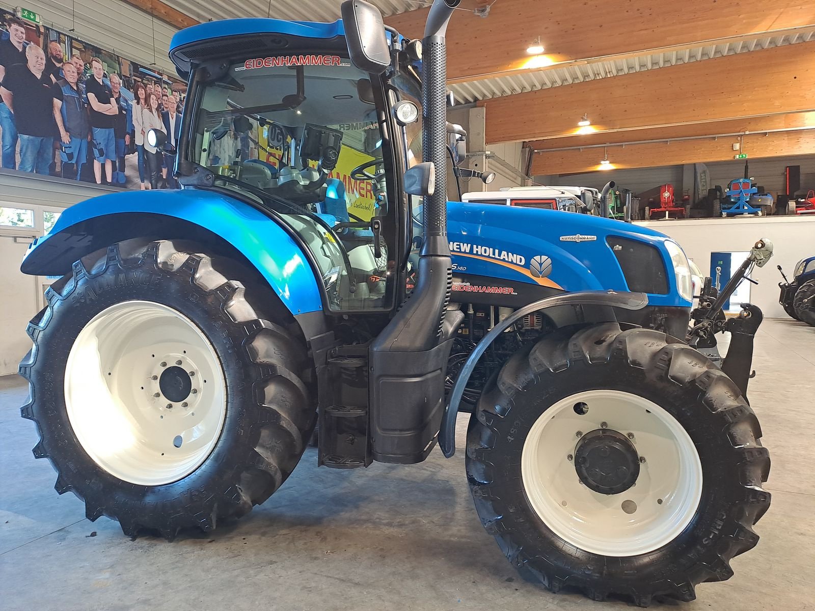 Traktor tip New Holland T6.140 Auto Command, Gebrauchtmaschine in Burgkirchen (Poză 4)