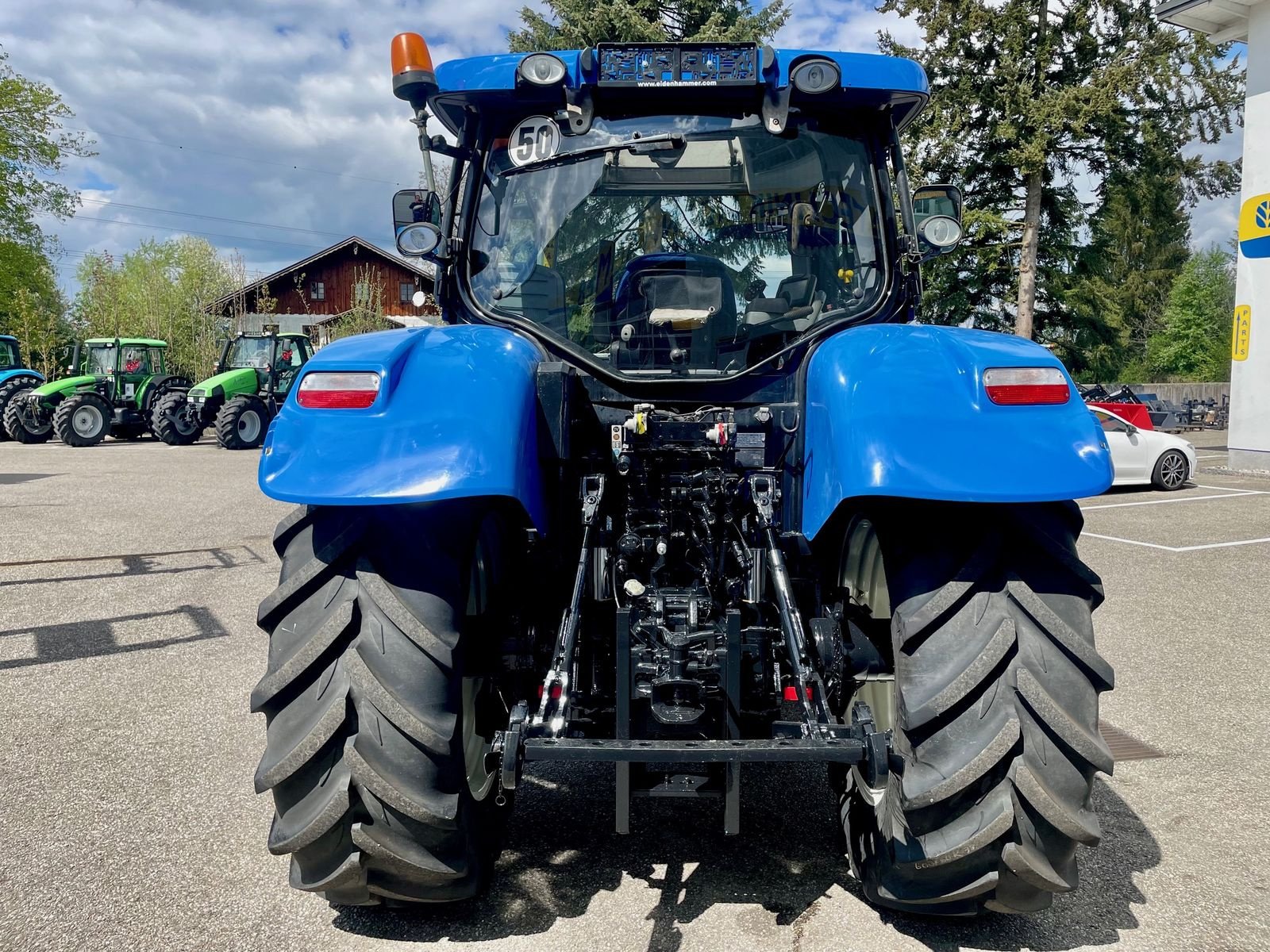 Traktor des Typs New Holland T6.140 Auto Command, Gebrauchtmaschine in Burgkirchen (Bild 5)