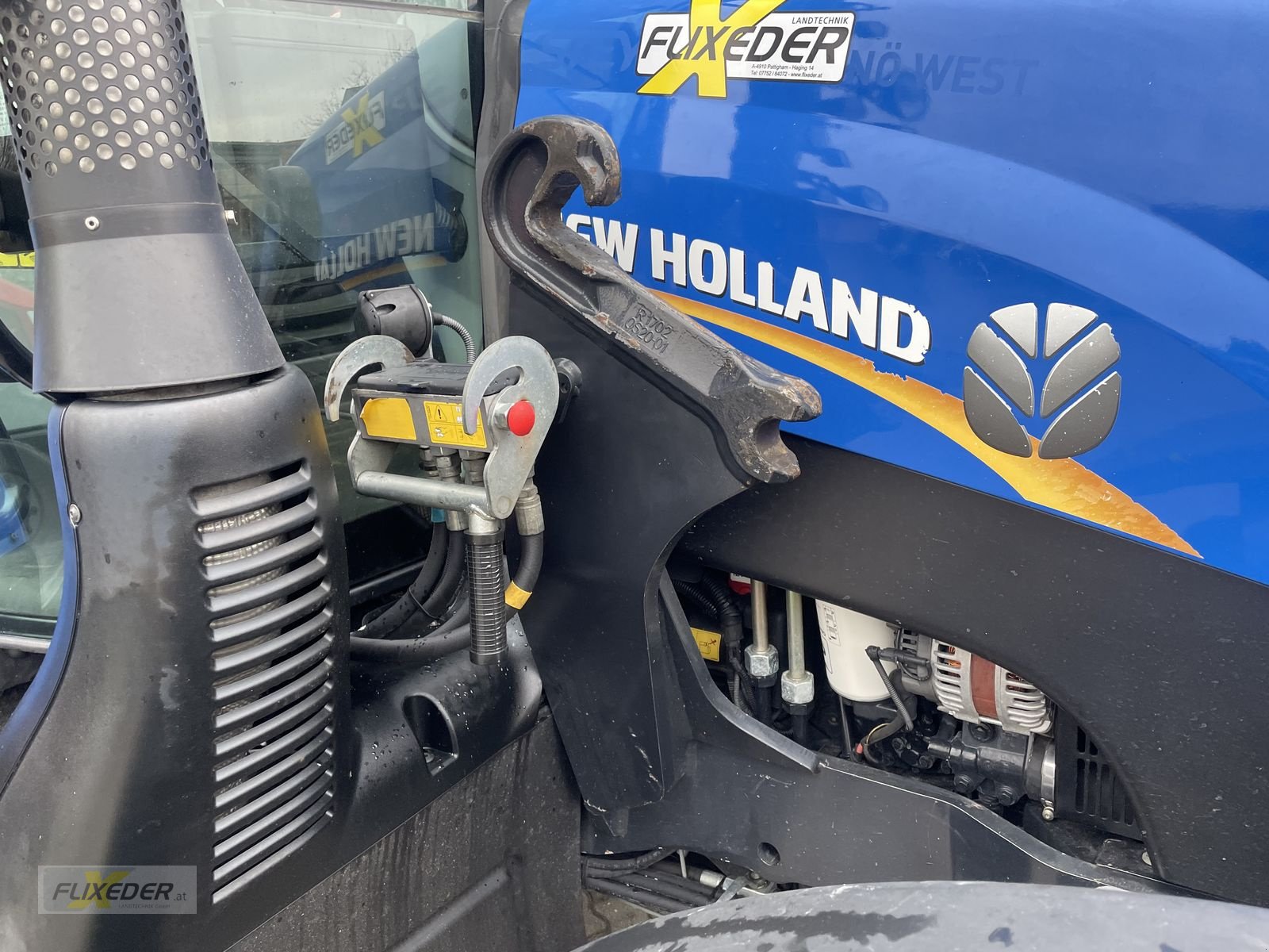 Traktor Türe ait New Holland T6.140, Gebrauchtmaschine içinde Pattigham (resim 2)