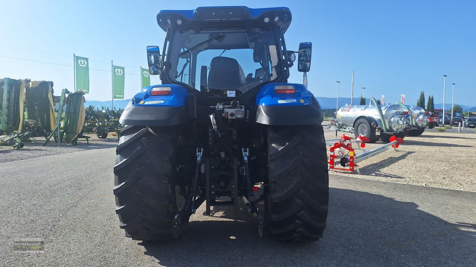 Traktor van het type New Holland T6.145 Auto Command SideWinder II, Gebrauchtmaschine in Gampern (Foto 8)