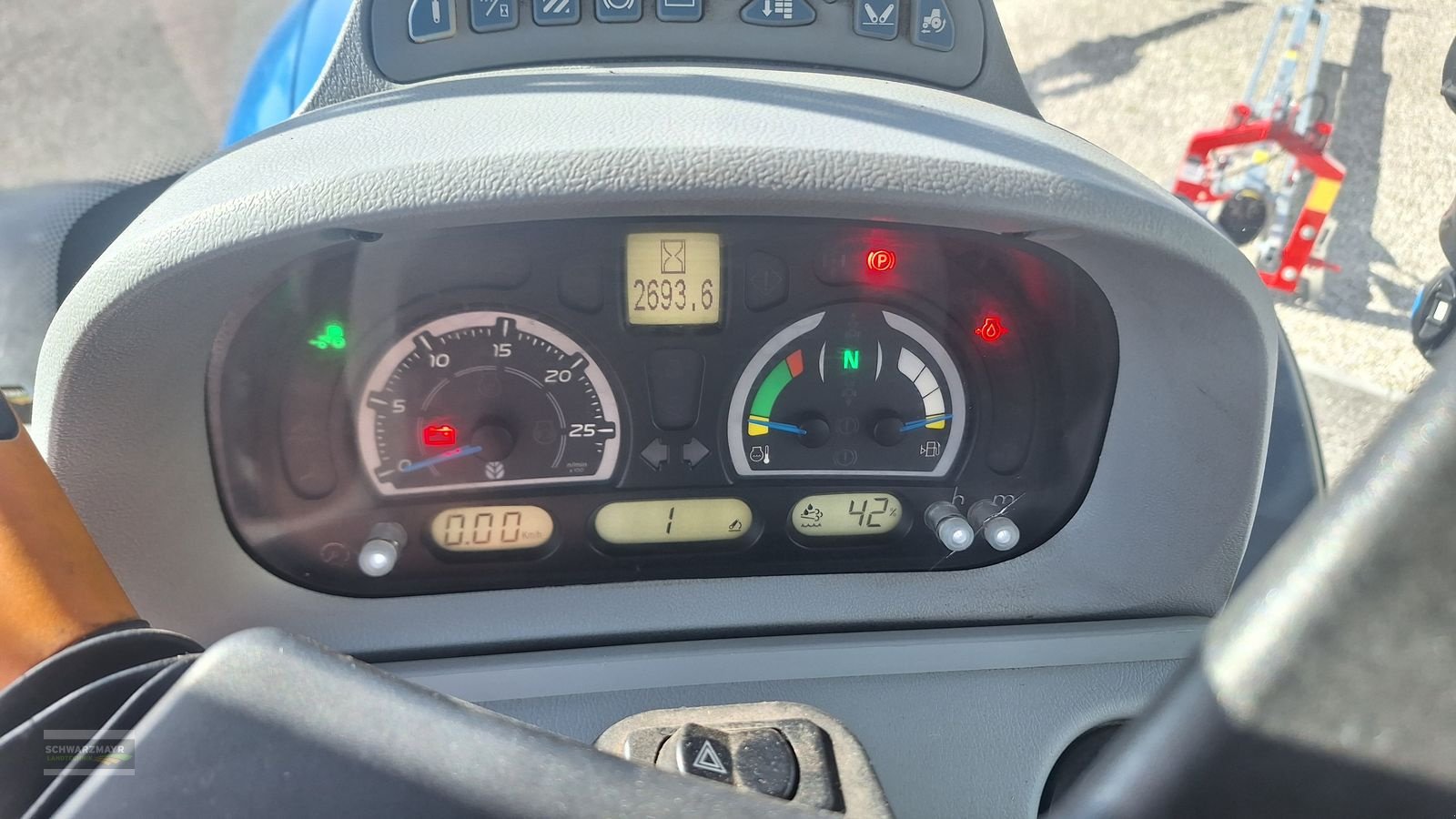 Traktor van het type New Holland T6.145 Auto Command SideWinder II, Gebrauchtmaschine in Gampern (Foto 21)