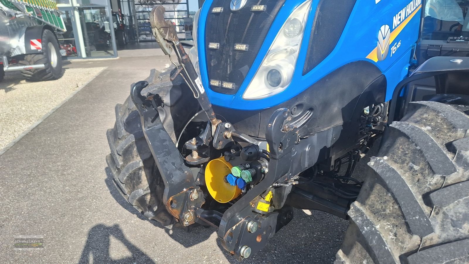 Traktor van het type New Holland T6.145 Auto Command SideWinder II, Gebrauchtmaschine in Gampern (Foto 10)