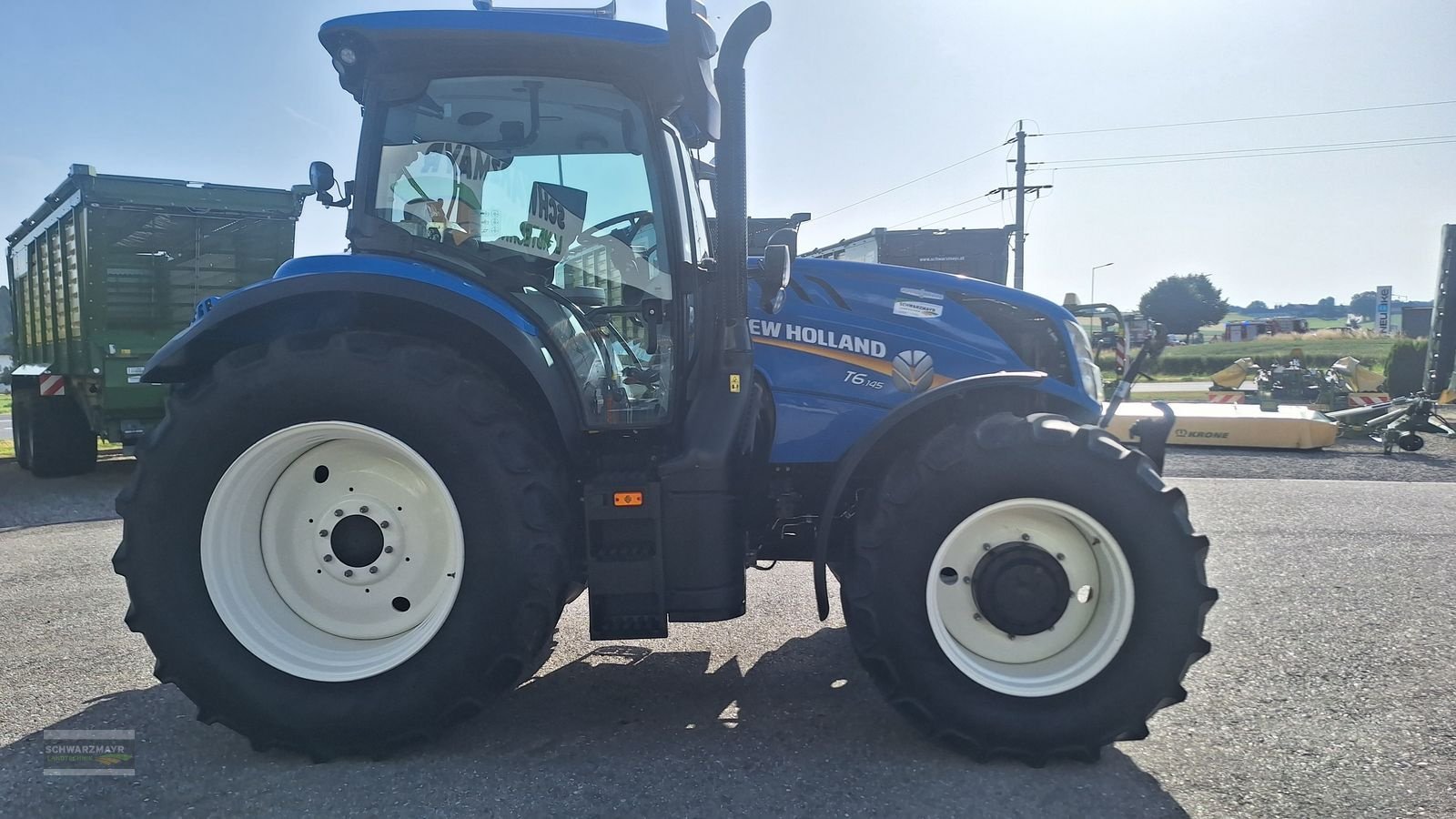 Traktor van het type New Holland T6.145 Auto Command SideWinder II, Gebrauchtmaschine in Gampern (Foto 5)