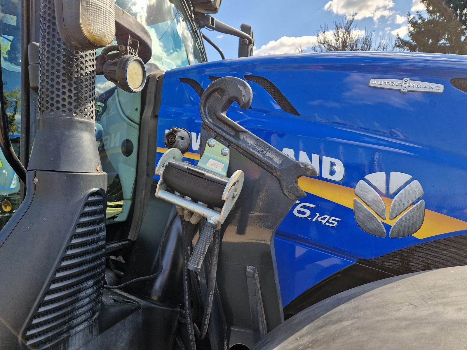 Traktor van het type New Holland T6.145 Auto Command SideWinder II, Gebrauchtmaschine in Obritzberg (Foto 18)