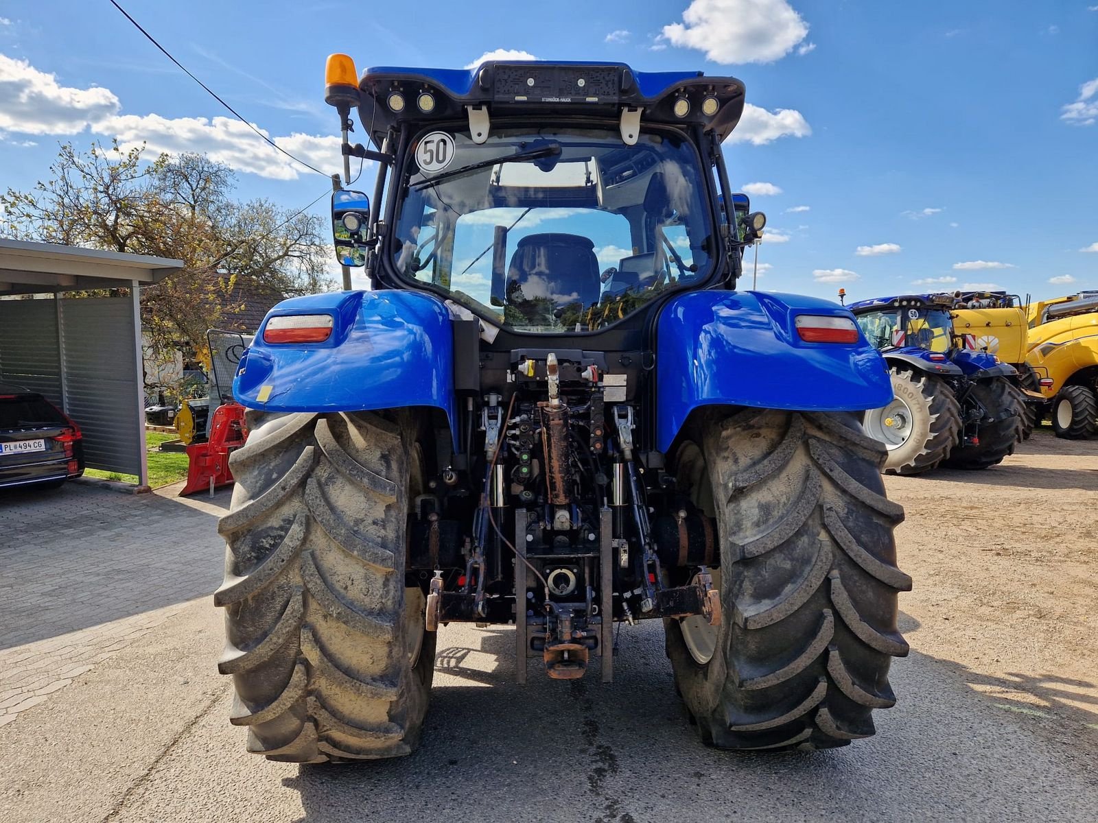 Traktor van het type New Holland T6.145 Auto Command SideWinder II, Gebrauchtmaschine in Obritzberg (Foto 8)