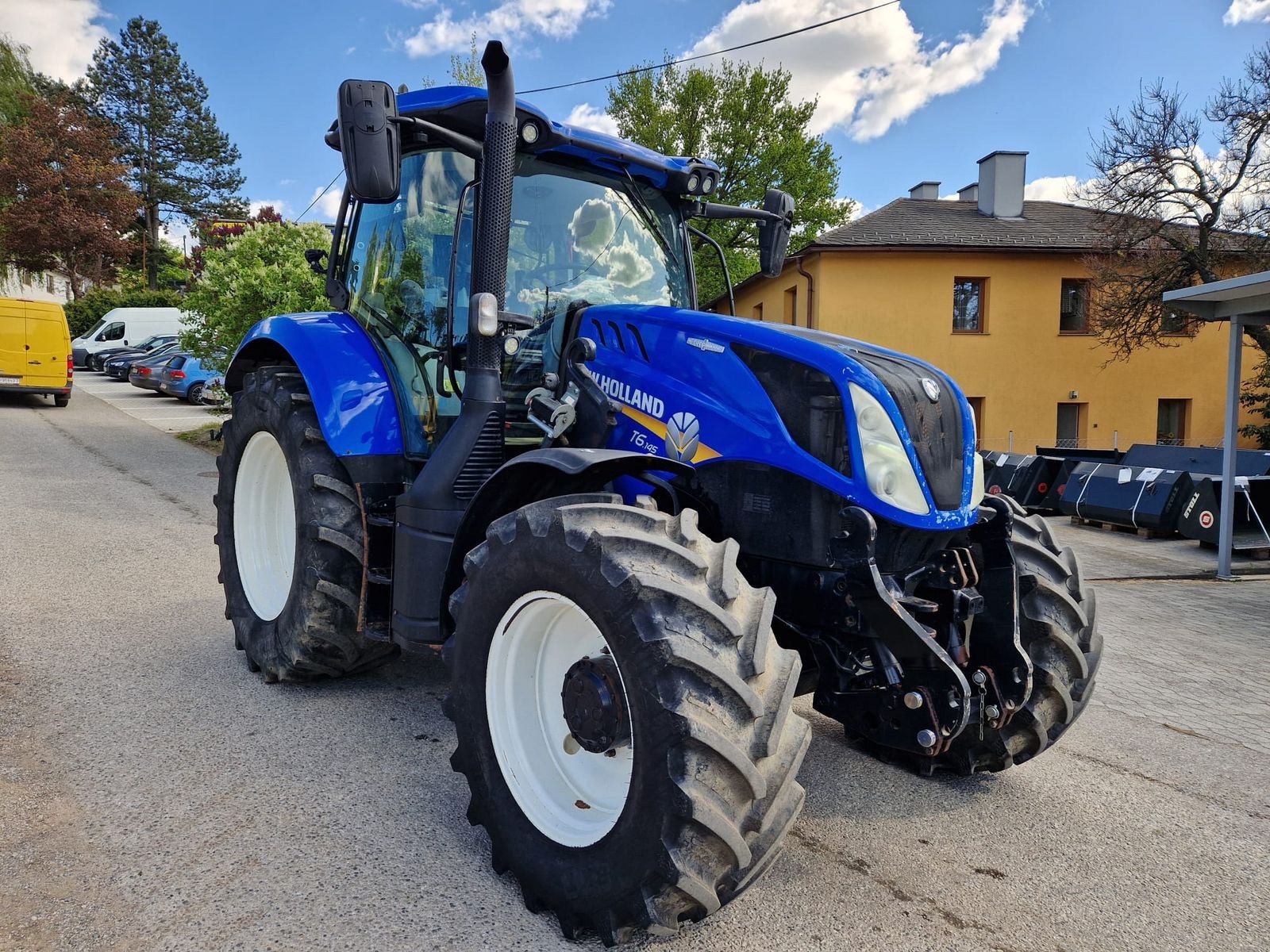 Traktor van het type New Holland T6.145 Auto Command SideWinder II, Gebrauchtmaschine in Obritzberg (Foto 5)
