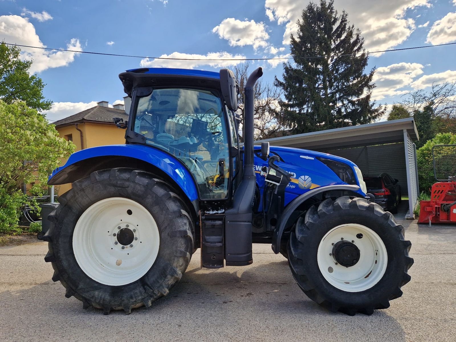 Traktor van het type New Holland T6.145 Auto Command SideWinder II, Gebrauchtmaschine in Obritzberg (Foto 3)