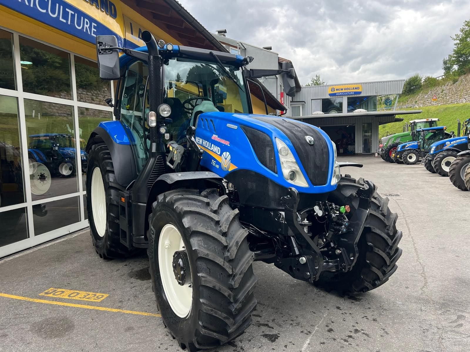 Traktor του τύπου New Holland T6.145 Dynamic Command SideWinder II, Gebrauchtmaschine σε Burgkirchen (Φωτογραφία 7)