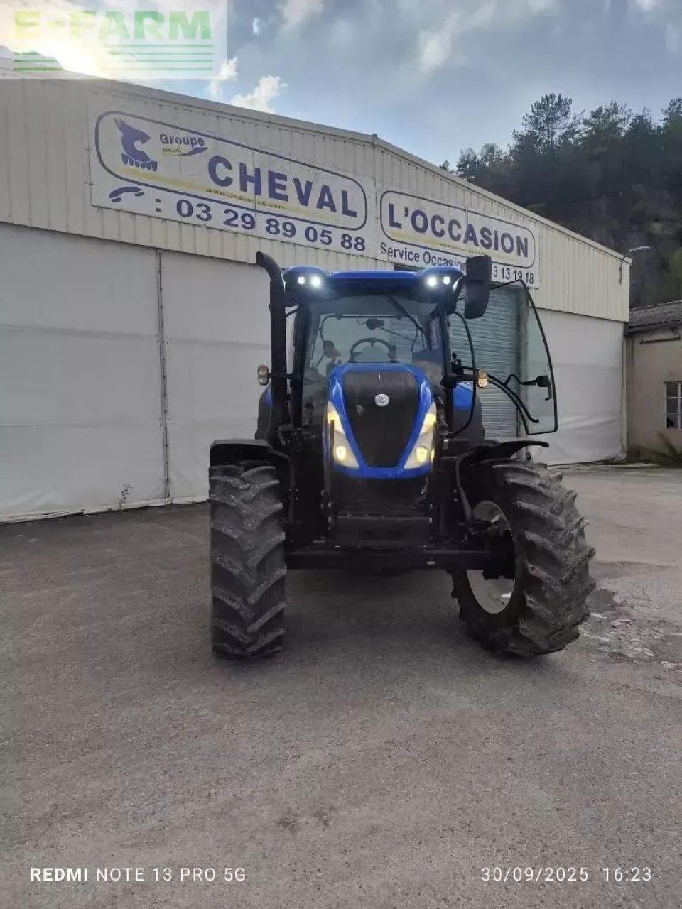 Traktor типа New Holland t6.145 ec, Gebrauchtmaschine в CHAUVONCOURT (Фотография 5)