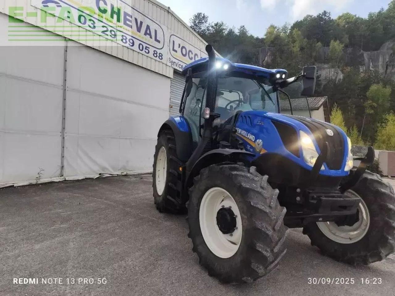 Traktor типа New Holland t6.145 ec, Gebrauchtmaschine в CHAUVONCOURT (Фотография 2)
