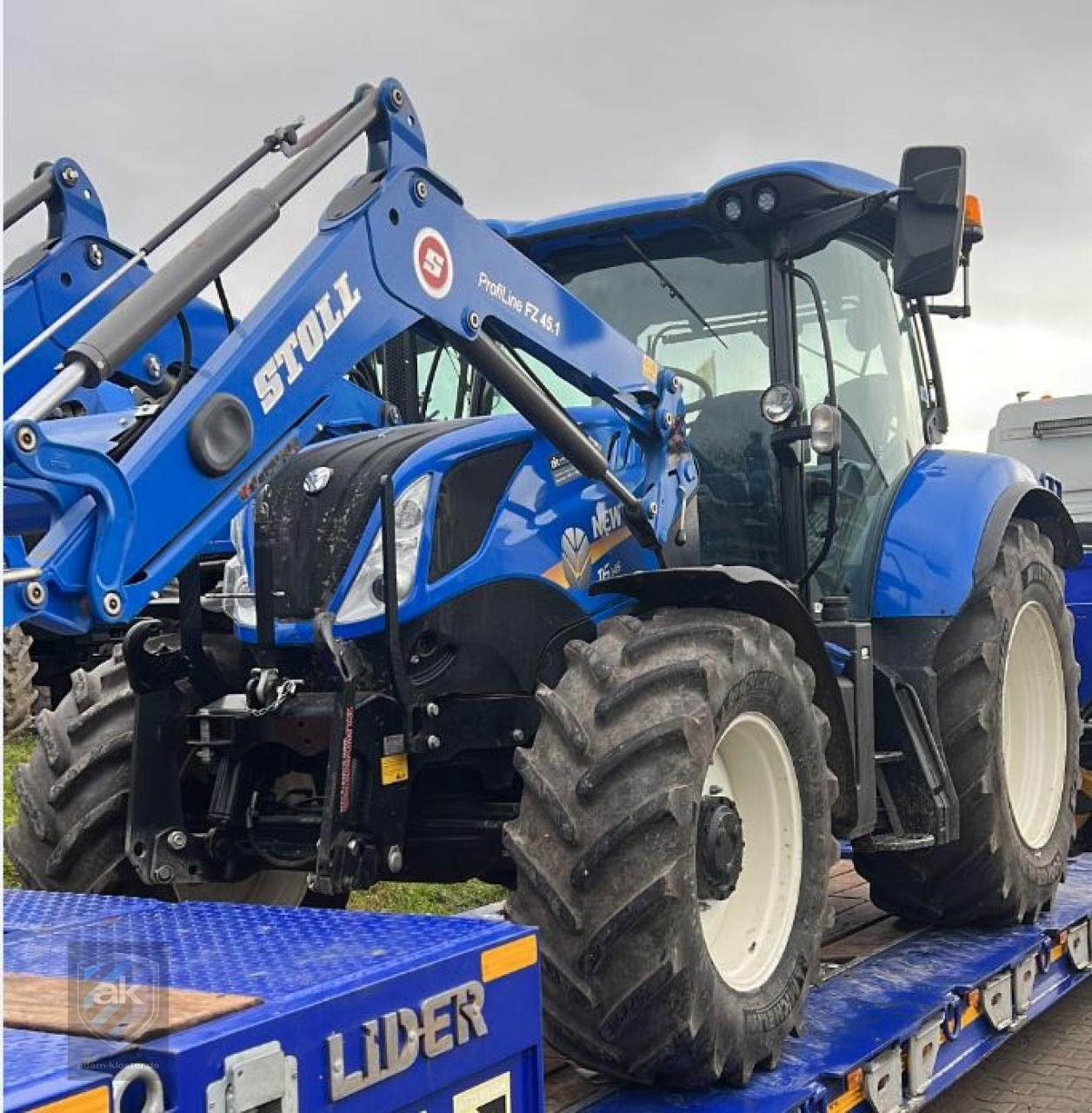 Traktor Türe ait New Holland T6.145EC TMR, Gebrauchtmaschine içinde Mörstadt (resim 2)