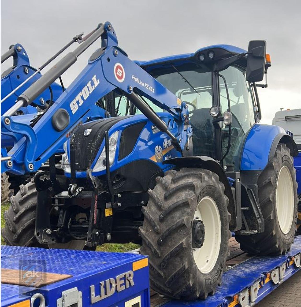 Traktor typu New Holland T6.145EC TMR, Gebrauchtmaschine w Mörstadt (Zdjęcie 2)