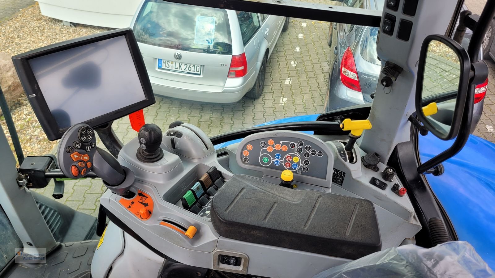 Traktor tipa New Holland T6.155 Auto Command SideWinder II, Gebrauchtmaschine u Altenberge (Slika 11)