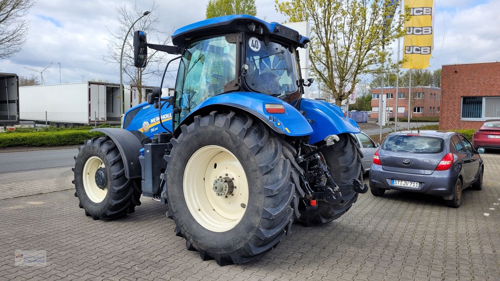 Traktor tipa New Holland T6.155 Auto Command SideWinder II, Gebrauchtmaschine u Altenberge (Slika 3)