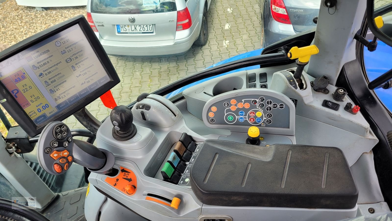 Traktor tipa New Holland T6.155 Auto Command SideWinder II, Gebrauchtmaschine u Altenberge (Slika 12)