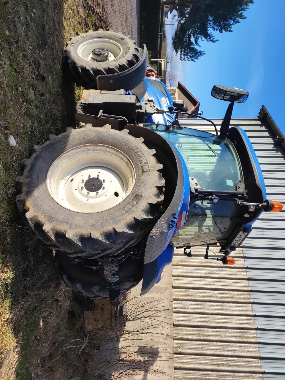 Traktor des Typs New Holland T6.155 DCT, Gebrauchtmaschine in Saint-Nabord (Bild 3)