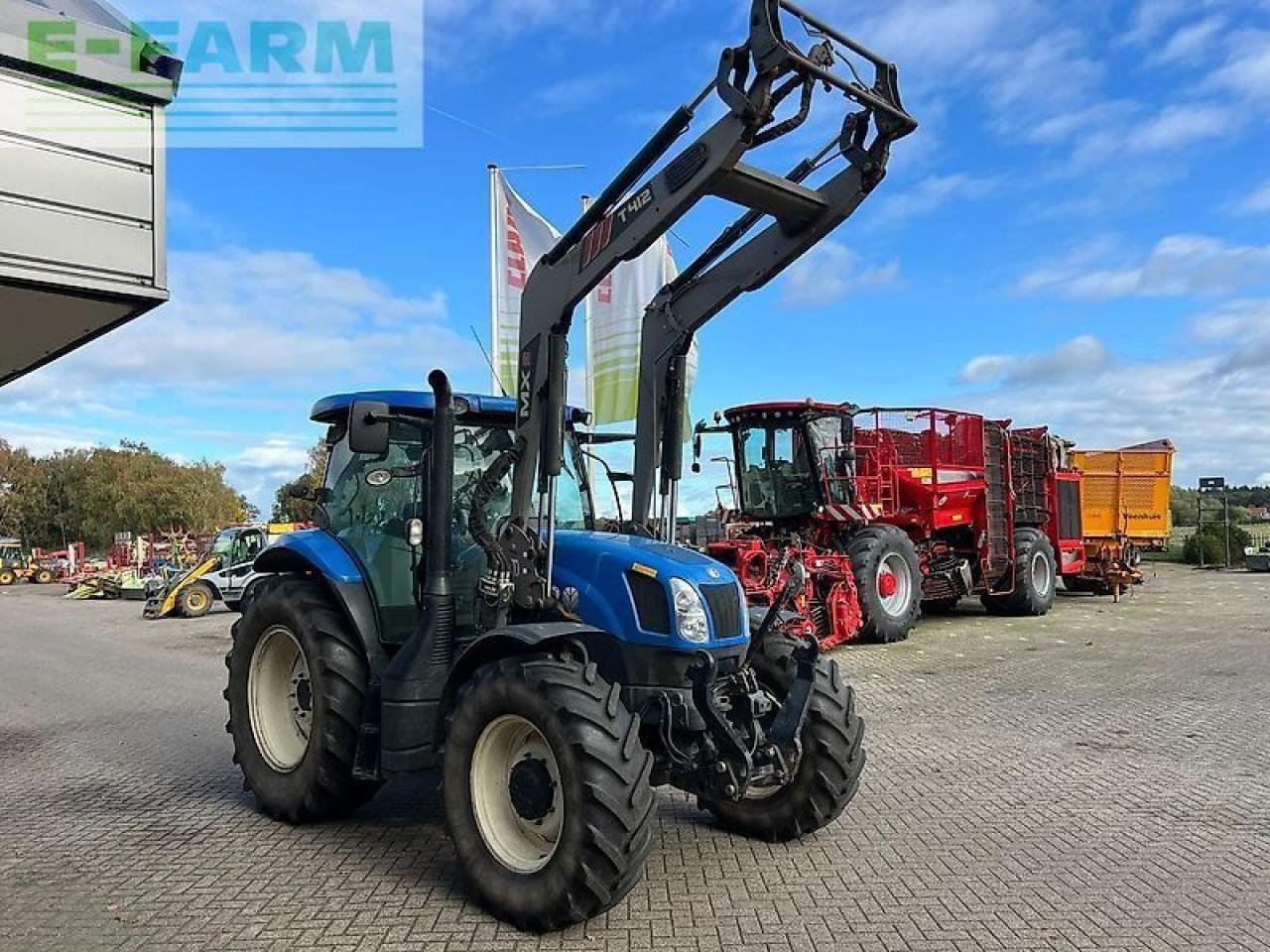 Traktor typu New Holland t6.155, Gebrauchtmaschine v ag BROEKLAND (Obrázek 9)