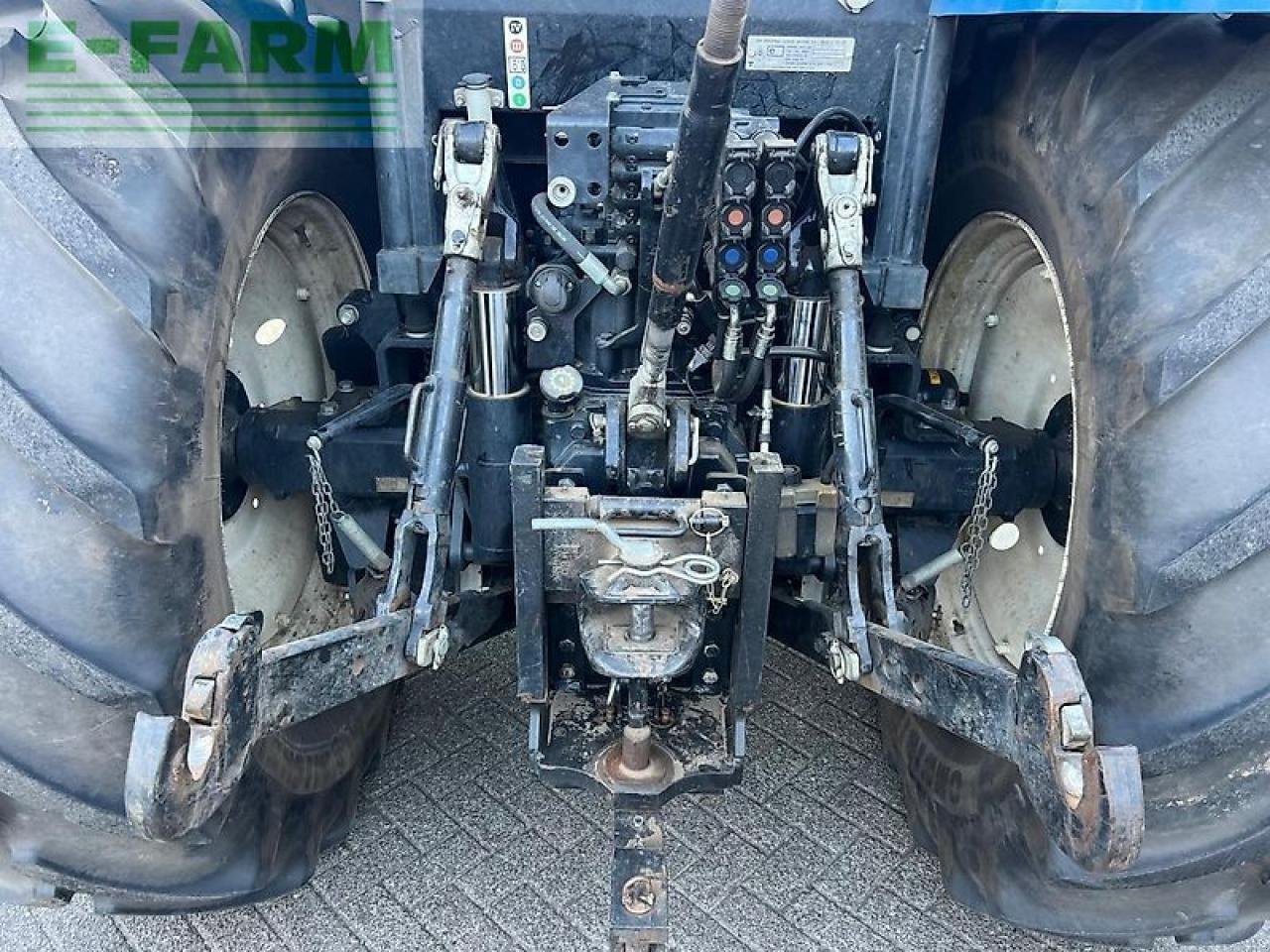 Traktor typu New Holland t6.155, Gebrauchtmaschine v ag BROEKLAND (Obrázek 12)