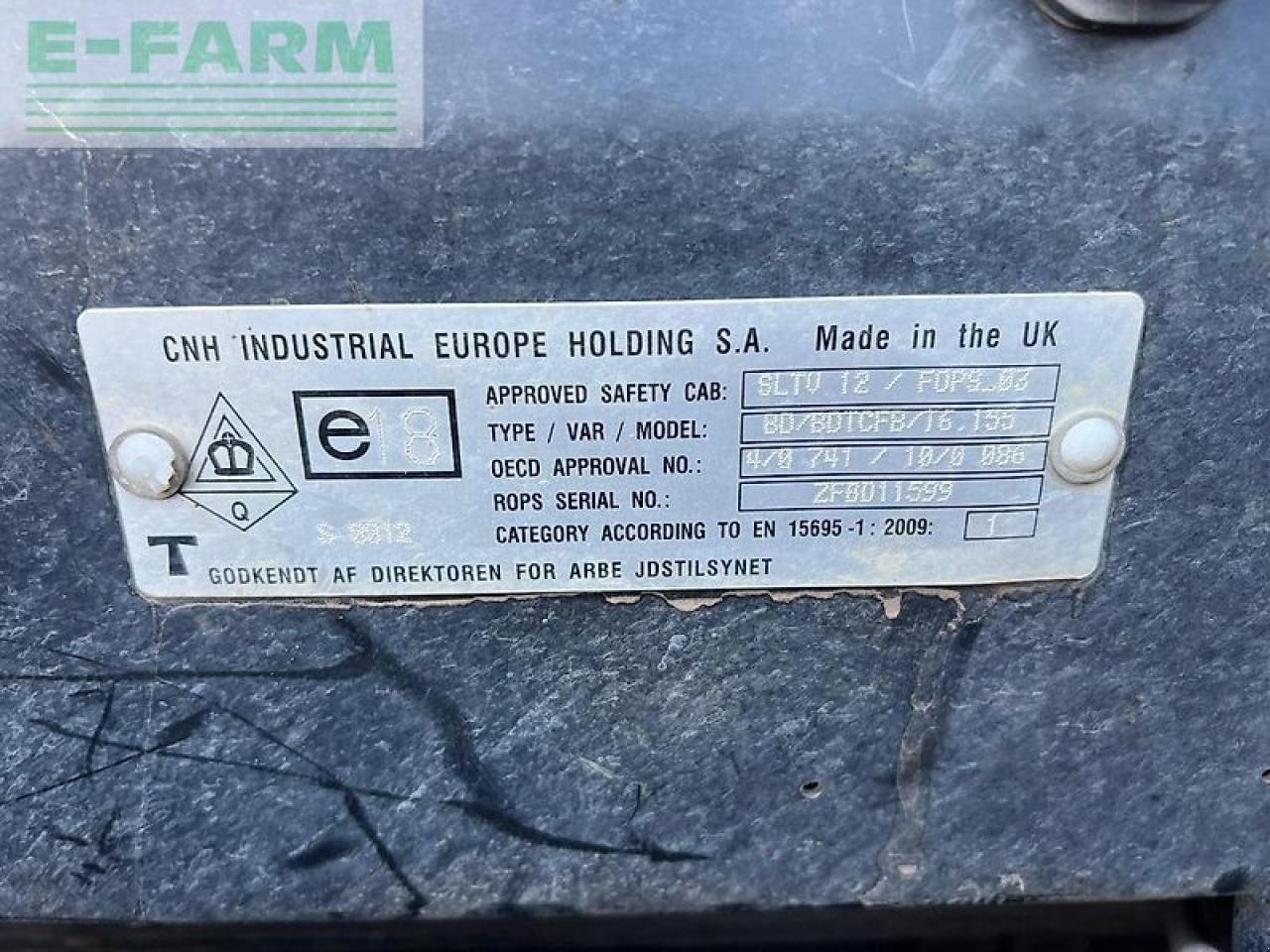 Traktor typu New Holland t6.155, Gebrauchtmaschine v ag BROEKLAND (Obrázek 18)