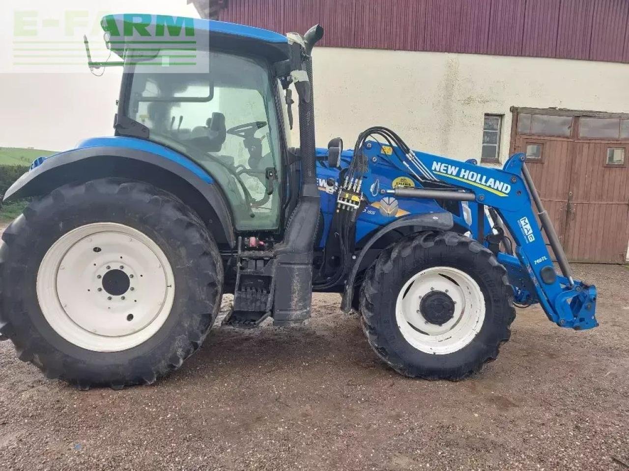 Traktor typu New Holland t6.155, Gebrauchtmaschine v CHAUVONCOURT (Obrázek 2)