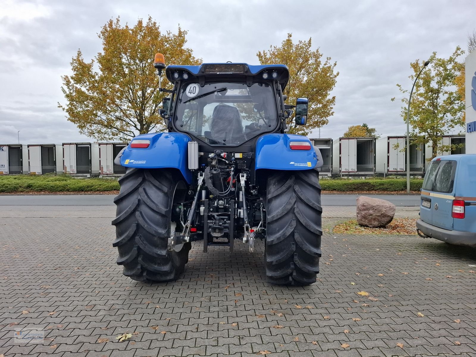 Traktor of the type New Holland T6.160 AC, Gebrauchtmaschine in Altenberge (Picture 7)