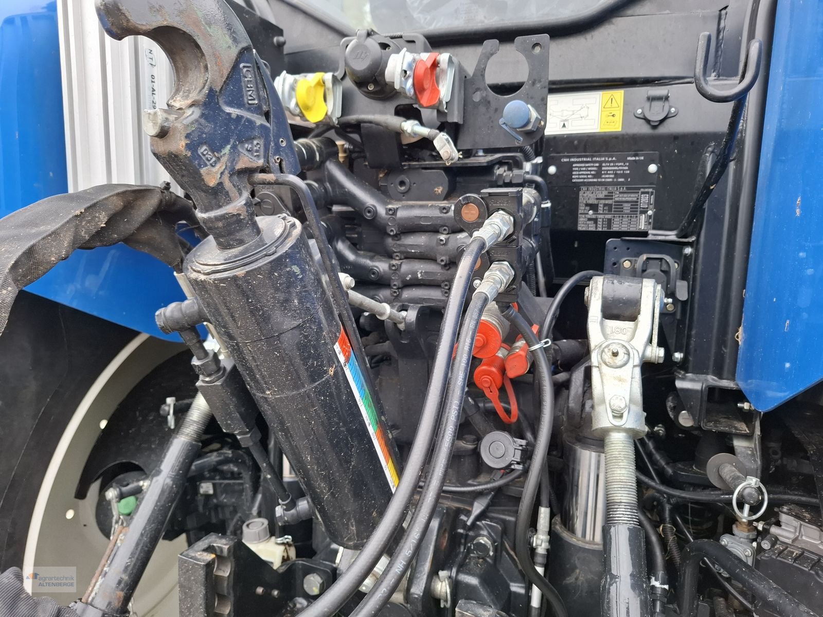 Traktor of the type New Holland T6.160 AC, Gebrauchtmaschine in Altenberge (Picture 9)