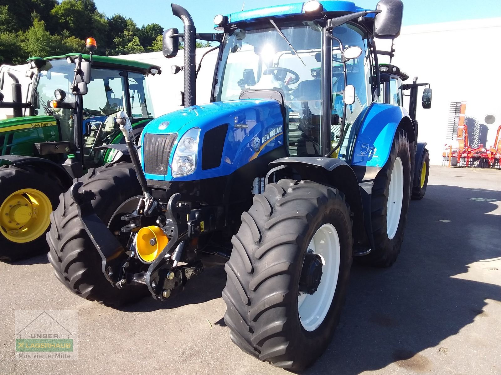 Traktor des Typs New Holland T6.160 Auto Command, Gebrauchtmaschine in Bergland (Bild 1)